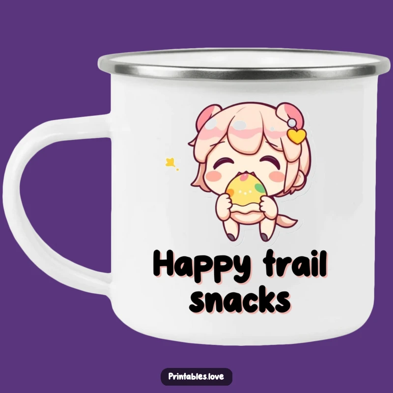 Funny Kawaii Sweet Treat Camping Mug: Your Adventure Buddy For Cute Sips Funny Gift