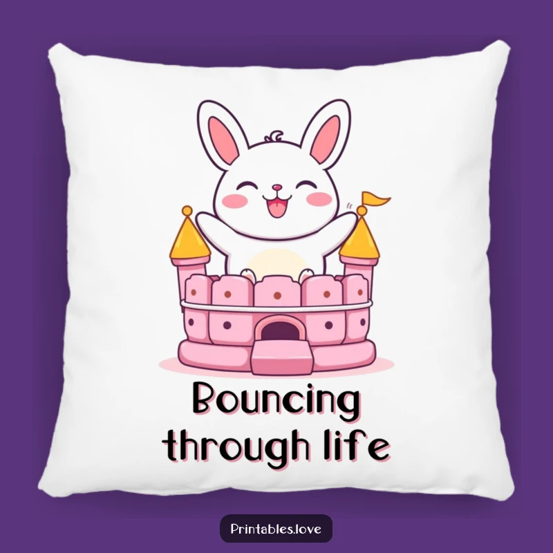 Funny Bao Bun Bounce Pillow: Grinning Character Accent Gift for Cozy Fun