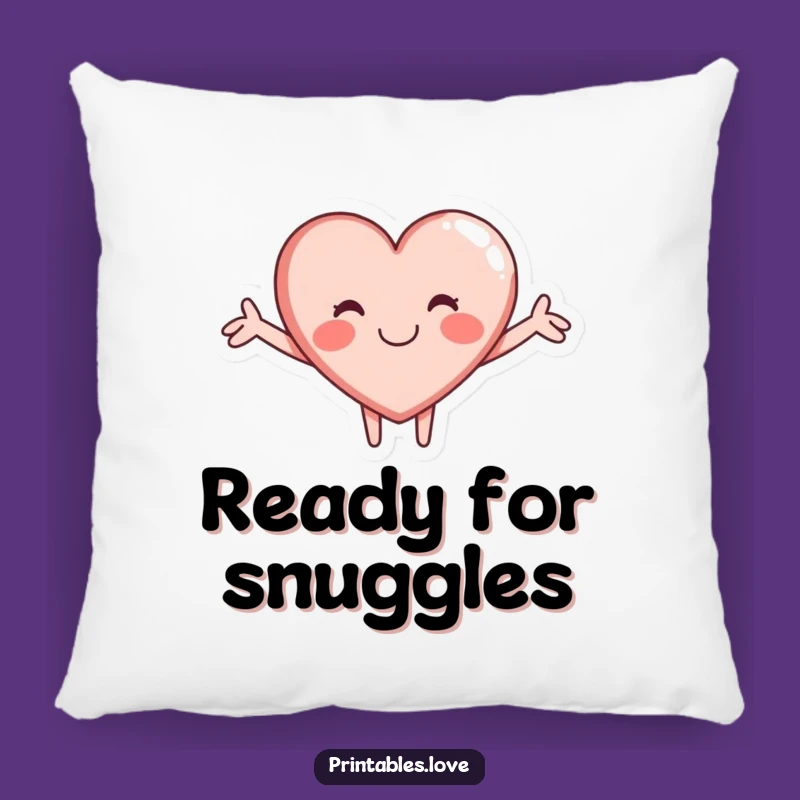 Funny Hugging Heart Pillow: Snuggle Up with This Lovable, Soft Funny Gift