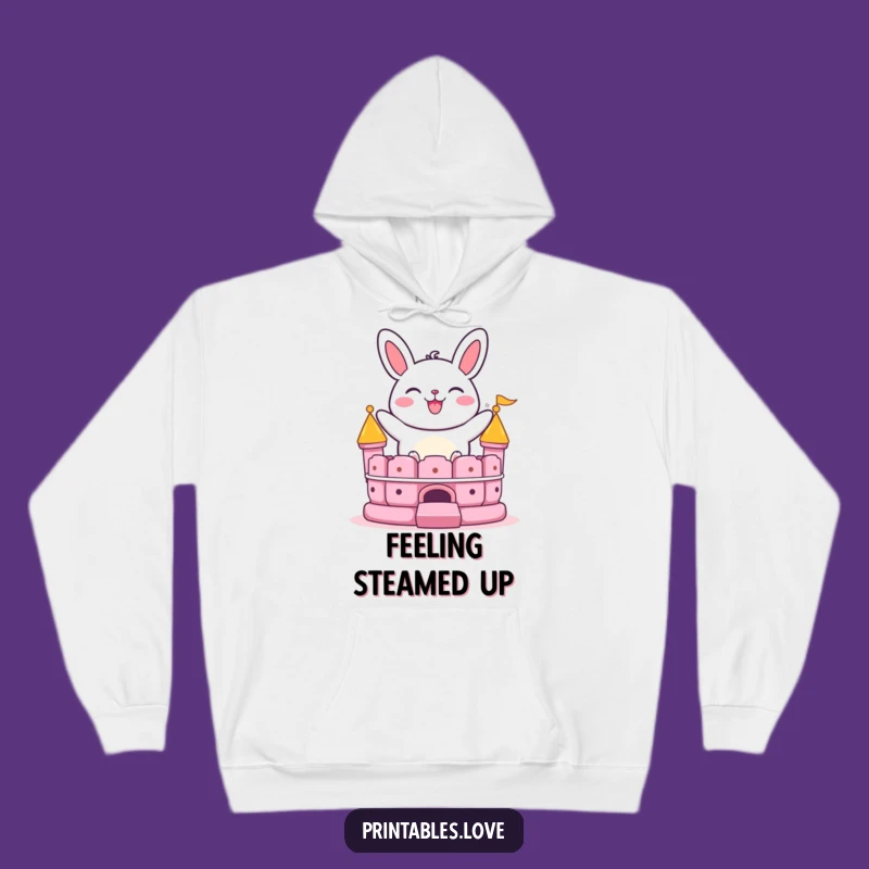 Funny Bao Bun Cozy Hoodie: Grinning Character Sweatshirt Gift for Comfy Fun