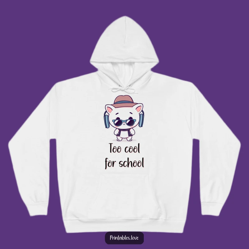 Funny Kawaii Grooving Hoodie: Cozy Style for Fun Souls