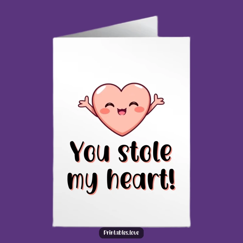 Free Printable Heart Congratulations Card: Beaming with Joy, Happy Downloadable Message