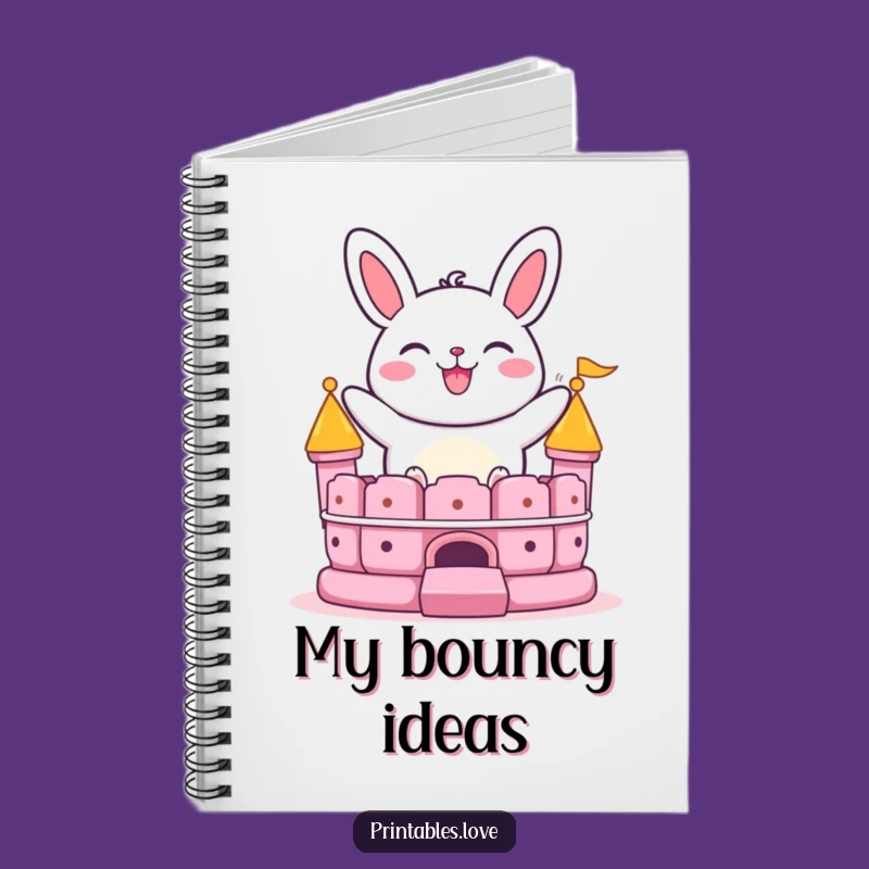 Funny Bao Bun Bounce Notebook: Grinning Character Journal Gift for Playful Minds