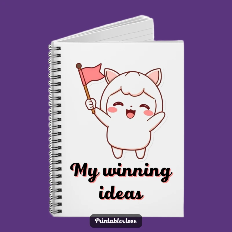 Funny Kawaii Celebration Notebook: Jot Down Your Cheers