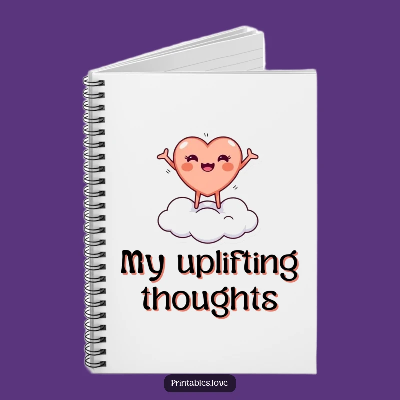 Joyful Heart Cloud Notebook: Funny Journal, a Gift of Happy Ideas