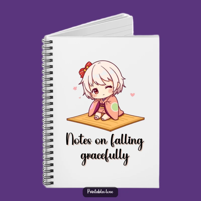 Funny Kawaii Kimono Notebook: Jot Down Ideas with Cuteness, Gift