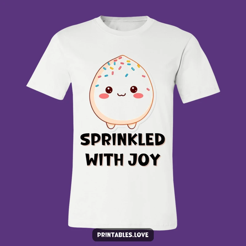 Funny Cheerful Mochi T-Shirt: Sprinkle Fun, Hilarious Sweet Apparel Gift
