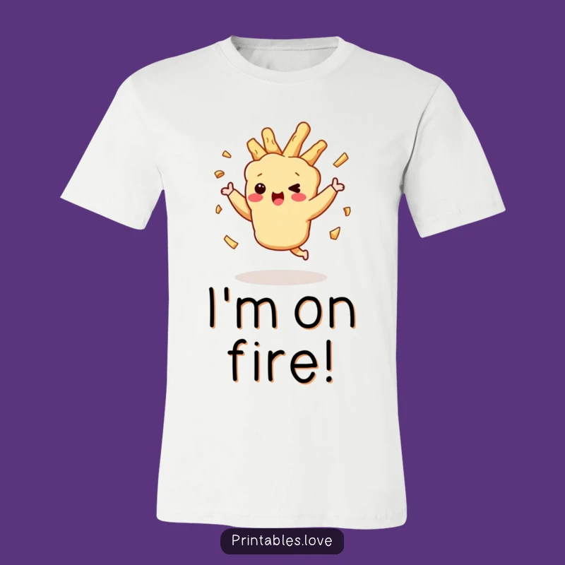 Funny Dancing Tempura T-Shirt: Crispy & Playful Moves, Hilarious Food Apparel Gift