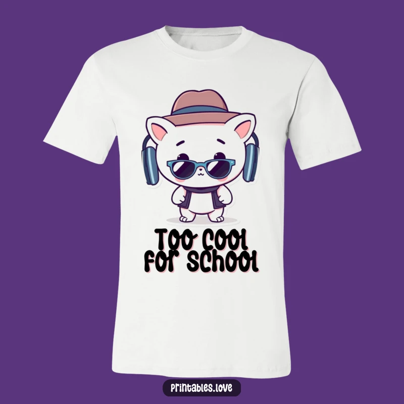 Funny Kawaii Grooving Tee: Rock Your Cool Style